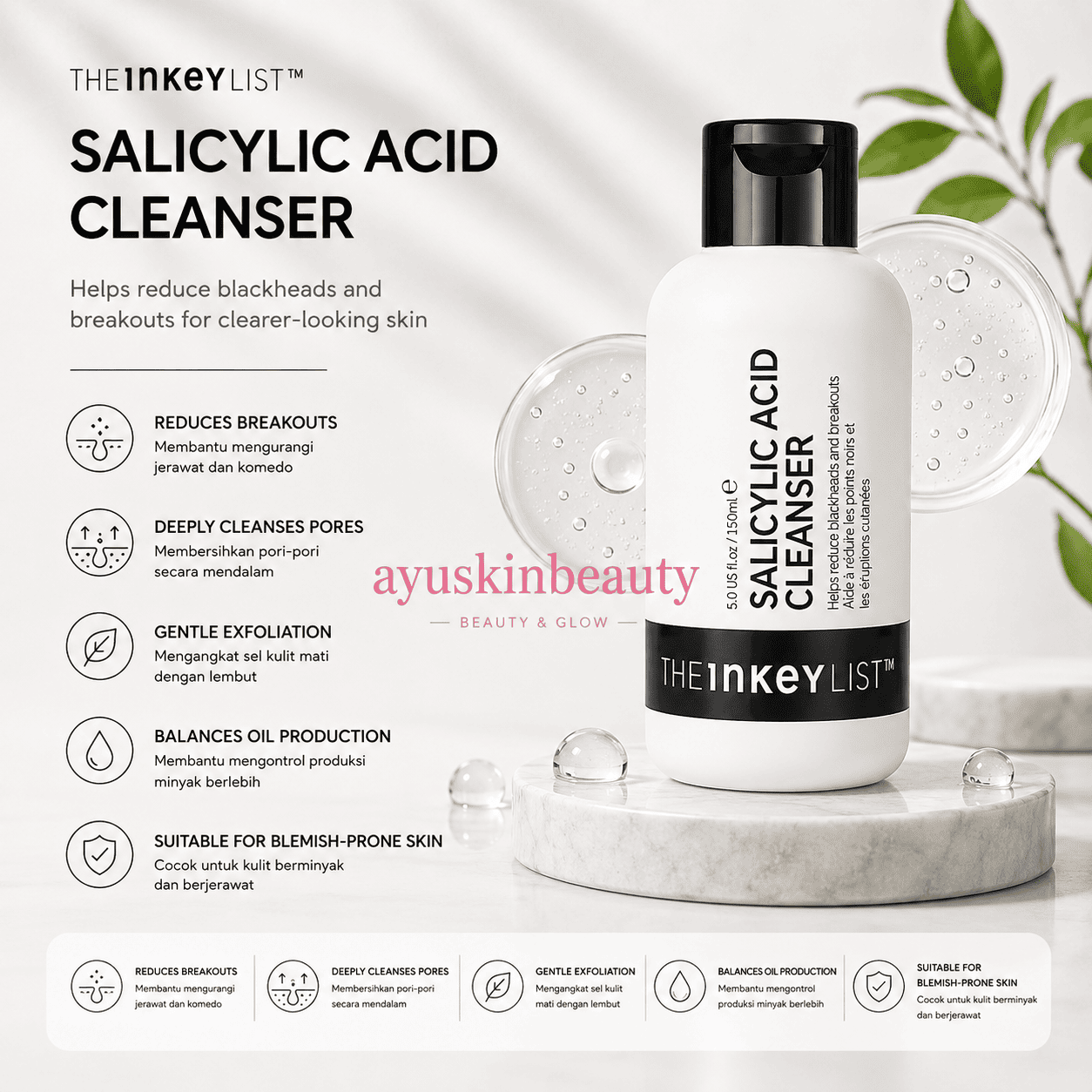 The Inkey List Salicylic Acid Cleanser