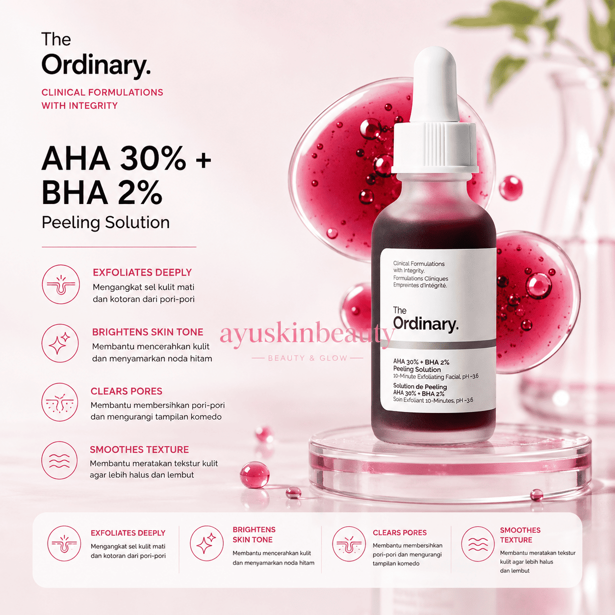 The Ordinary Peeling Solution (AHA 30% + BHA 2%)