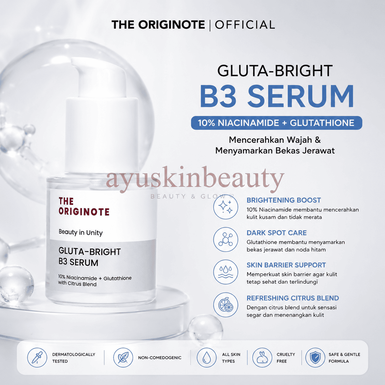 The Originote Gluta-Bright B3 Serum