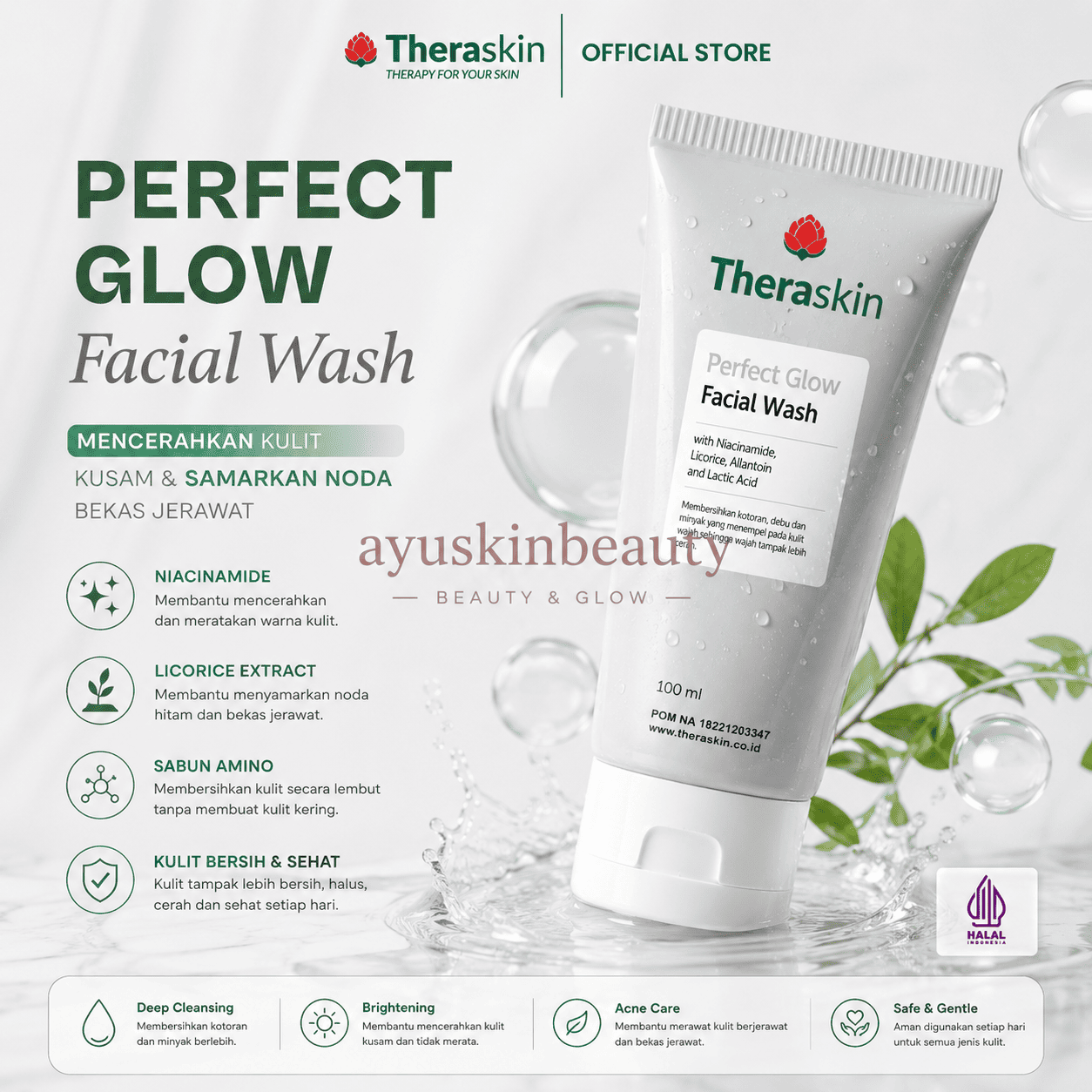 Theraskin Perfect Glow Facial Wash