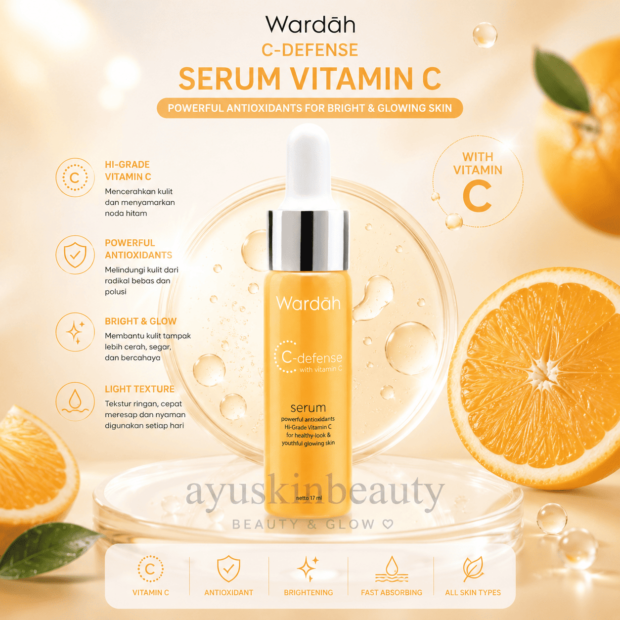 Wardah C-Defense Serum