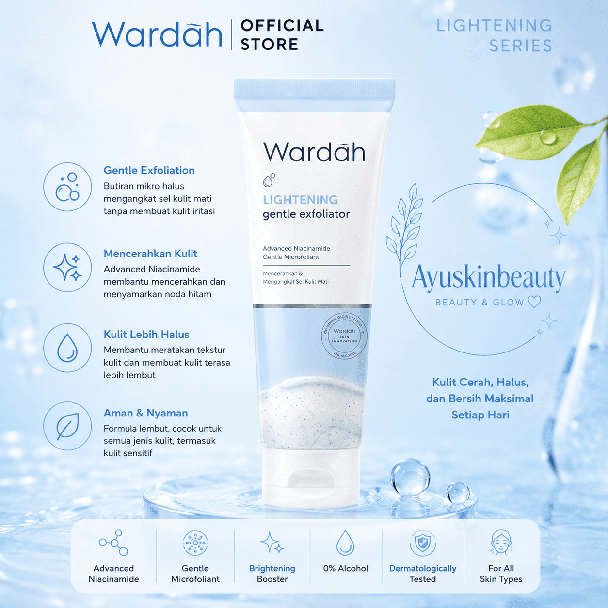 Wardah Gentle Exfoliating Scrub