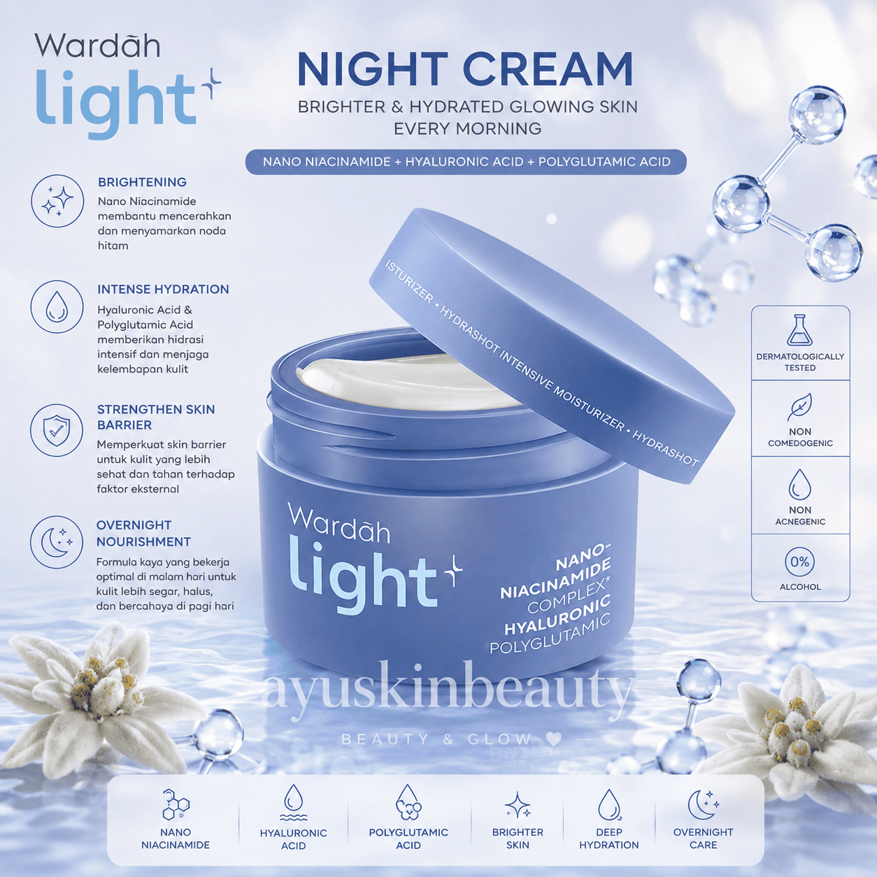 Wardah Night Cream