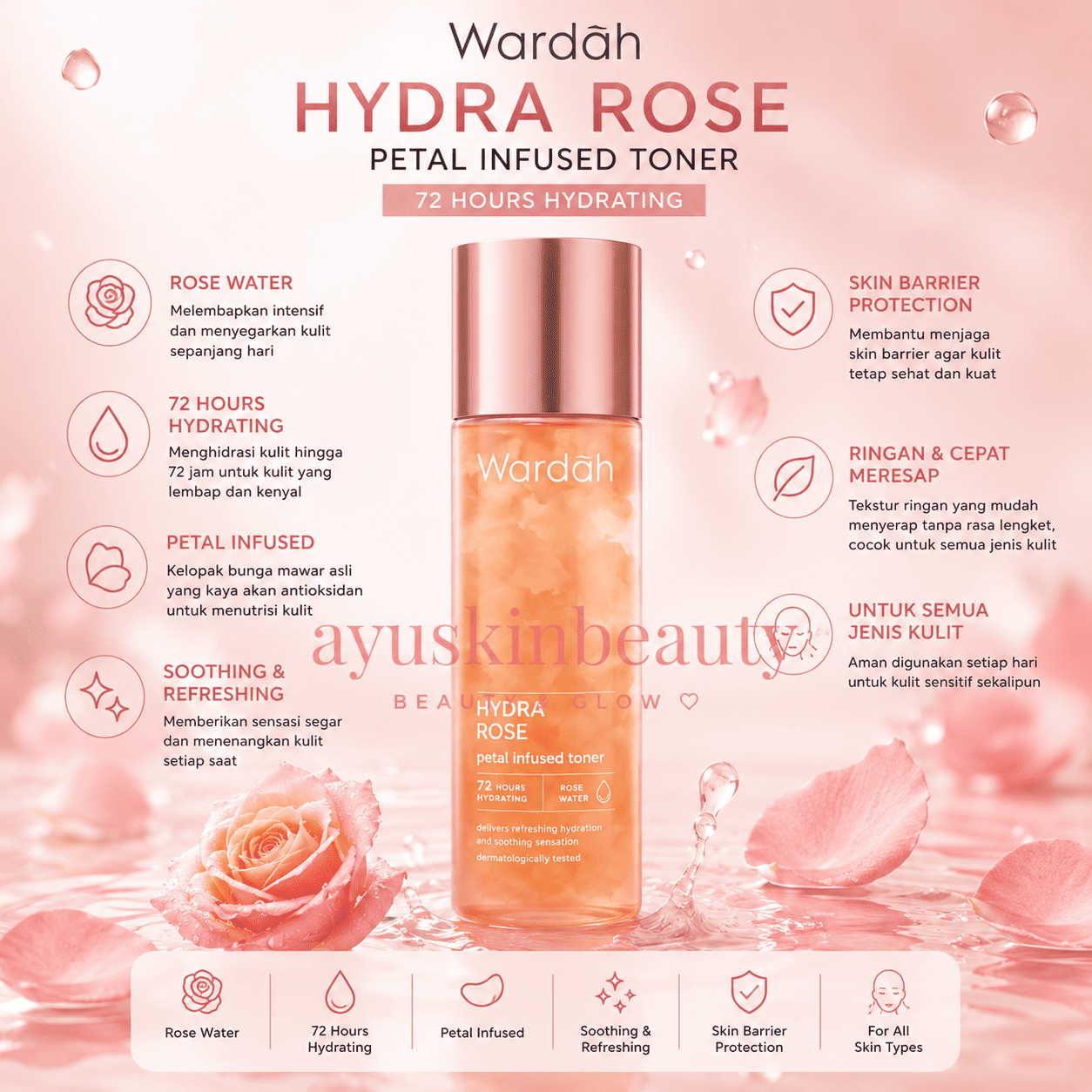 Wardah Petal Infused Toner