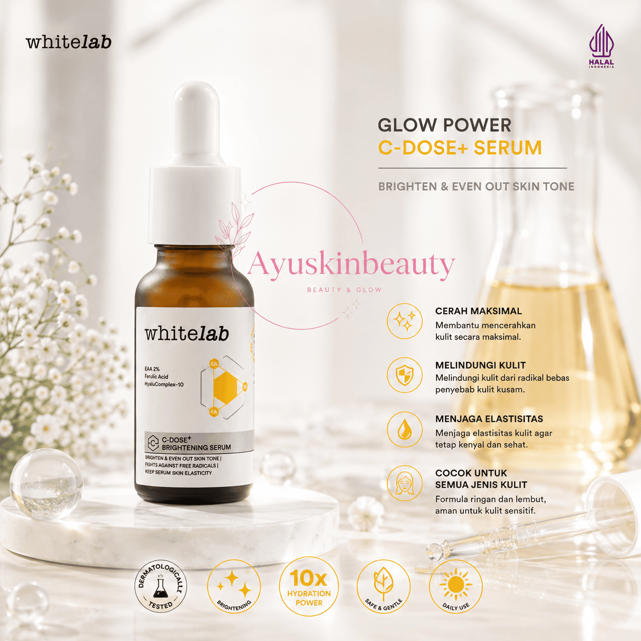 Whitelab Glow Power C-Dose+ Serum