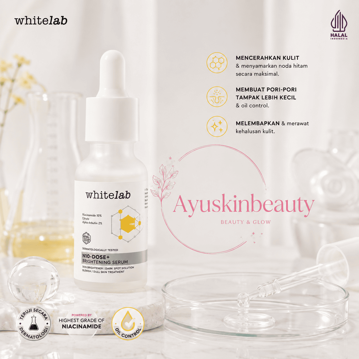 Whitelab N10-Dose+ Brightening Serum